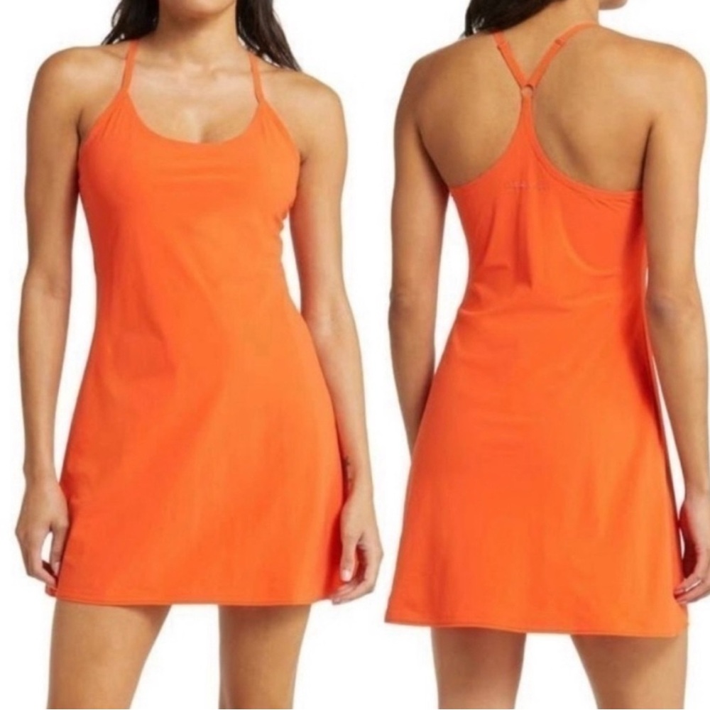 Outdoor Voices Women's Orange Workout Dress